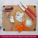 Victorinox Swiss Classic Gemüsemesser-Set, 3-tlg., 2 x Gemüsemesser, 1 x Gemüsemesser, Swiss Made, Spülmaschinenfest – Bild 5