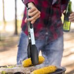 Oliver's Kitchen Zange Lebensmittelsichere Silikon Kochzange - Verriegelungsclip für einfache -Aufbewahrung Ideal zum Kochen von BBQ - Einfach zu verwendenden und griffige Servierzange Stilvolles – Bild 6