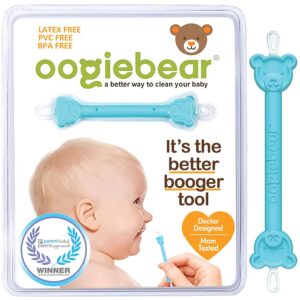 Oogiebear Nase Rotz und Ohrenschmalzreiniger für Neugeborene und Kleinkinder. Aspirator Alternative
