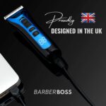 BarberBoss Haarschneidemaschine Profi Wasserdicht Haarschneider Herren Wiederaufladbar Haartrimmer Drei Geschwindigkeitseinstellungen Langhaarschneider Elektrisch Bartschneider Schnurlos Barttrimmer – Bild 5