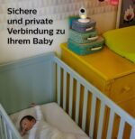 Philips Avent Babyphone mit Kamera SCD843/26 - 3,5 Zoll Farbdisplay, Tag und Nachtsicht, Scroll- und Zoomfunktion, 10h Betriebszeit, hohe Reichweite, Eco-Mode, Mit FHSS-Technologie – Bild 2