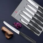Gemüsemesser-Set 6tlg., schwarz – Bild 7