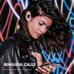 SoundPEATS TrueFree+ Bluetooth Kopfhörer, In-Ear-Stereo Ohrhörer, Eingebautes Mikrofon mit Binauralen Anrufen, Automatische Kopplung in Einem Schritt, Gesamtspielzeit 35 Stunden, Geräuschisolierung – Bild 5