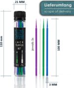 Lacktupfer 20er Set von KING KONG STATE l Set mit 4 Grössen von 1,0 bis 2,5 mm l superfein, fein, regulär, grob – Bild 7