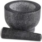 Jamie Oliver Mörser mit Stössel JB5100 robuster Mörser aus Granit geeignet für trockene und flüssige Zutaten. Durchmesser 14cm – Bild 8