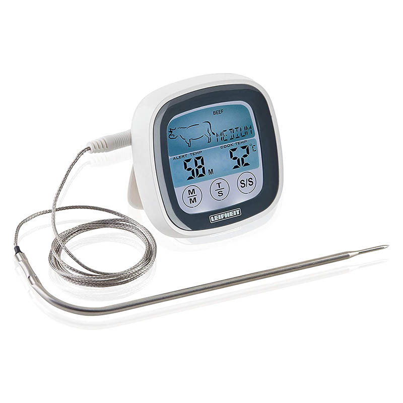 Fleischthermometer Digital Bratenthermometer Ofenthermometer Thermometer M Sonde 