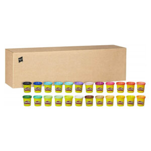Play-Doh 24er-Pack mit 84g-Dosen für Kinder ab 2 Jahren, sortierte Farben