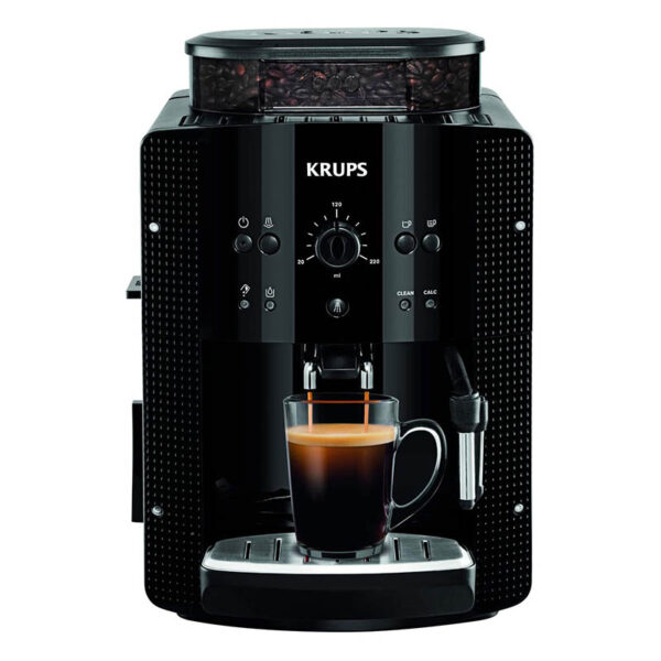 Krups Essential EA810870 Kaffeevollautomat | Espresso und Kaffee | mit CappucinoPlus- Milchdüse | individuell einstellbar | Schnelles Aufheizen | verstellbarer Kaffeeauslauf