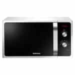 Samsung MW3500K Mikrowelle MS2AK3515AS/EG / 800 W / 23 L Garraum / 48,9 cm Breite / Kratzfester Keramik-Emaille-Inneraum / QuickDefrost Auftauprogramme