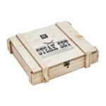 Zwilling 07150-359-0 Steak Besteckset in rustikaler Holzbox, Edelstahl, 12-teilig