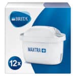 BRITA Wasserfilter-Kartusche MAXTRA+ 12er Pack – Kartuschen für alle BRITA Wasserfilter zur Reduzierung von Kalk, Chlor & geschmacksstörenden Stoffen im Leitungswasser
