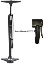DANSI Fahrradpumpe, Standluftpumpe passend für alle gängigen Ventile – Bild 2