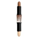 NYX Professional Makeup , Doppelseitig, Highlighter and Konturenstift, Cremige Textur