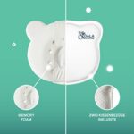 Babykissen Plagiozephalie, abnehmbar (mit Zwei Kissenbezügen), hilft EIN Plattkopfsyndrom vorzubeugen und zu behandeln, Aus Memory Foam, Registriertes Design KBC® – Bild 4