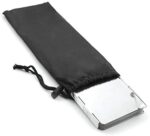 Diswoooe Faltbar Aluminium Windschutz, 10 Stücke Outdoor-Aluminium-Windschutz für Campingkocher, Gaskocher – Bild 4