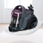 Bosch bgc05aaa1 GS05 cleann 'n Staubsauger ohne Beutel, Design computerdesigns, waschbarer HEPA H12 Filter, 700 W, 1.5 liters, 78 decibeles, Violett und Grau – Bild 7