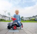 BIG Bobby Car Classic Fulda, Kinderfahrzeug mit Aufklebern im Fulda Design, für Mädchen und Jungen, belastbar bis zu 50 kg, Rutschfahrzeug für Kinder ab 1 Jahr, schwarz – Bild 5