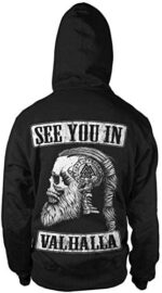 See You IN Valhalla Herren Hoodie | Thor | Vikings Shirt | Ragnar | Rising | Walhalla | Wodan | Wikinger | Valknut | Odin | Männer Kapuzen-Sweatshirt | Pullover – Bild 3