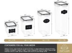 Chef’s Path Vorratsdosen Set – 14-teilig, luftdicht & BPA-frei – Bild 2