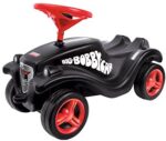 BIG Bobby Car Classic Fulda, Kinderfahrzeug mit Aufklebern im Fulda Design, für Mädchen und Jungen, belastbar bis zu 50 kg, Rutschfahrzeug für Kinder ab 1 Jahr, schwarz – Bild 2