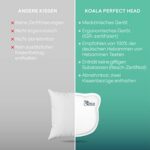 Babykissen Plagiozephalie, abnehmbar (mit Zwei Kissenbezügen), hilft EIN Plattkopfsyndrom vorzubeugen und zu behandeln, Aus Memory Foam, Registriertes Design KBC® – Bild 5
