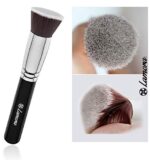 Make Up Pinsel Kabuki Foundation Pinsel Schminkpinsel Kosmetikpinsel Ideal für Cremige, Pudrige oder Flüssige Foundation Dichte Synthetische Premium Pinselhaare ohne Ausfall Super Geschenkidee – Bild 9