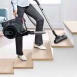 Bosch bgc05aaa1 GS05 cleann 'n Staubsauger ohne Beutel, Design computerdesigns, waschbarer HEPA H12 Filter, 700 W, 1.5 liters, 78 decibeles, Violett und Grau – Bild 5