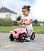 BIG Bobby Car Classic Flower Kinderfahrzeug mit Blumenaufklebern für Jungen und Mädchen, belastbar bis zu 50 kg, Rutschfahrzeug für Kinder ab 1 Jahr – Bild 4