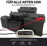 CTEK MXS 5.0, Batterieladegerät 12V, Temperaturkompensation, intelligente Ladung, Für Auto Und Motorrad, Batteriepfleger Mit Rekonditionierungsmodus Und AGM-Option – Bild 4