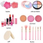 Balnore Kinderschminke Set Mädchen 21 Stück Waschbar Schminke Kinder Schminkkoffer Kosmetikset Mädchen Kinder Makeup Set Rollenspiel Spielzeug Geschenk ab 3 4 5 Jahre – Bild 7