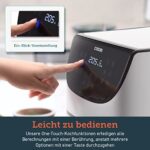 COSORI Heissluftfritteuse 5,5L XXL Friteuse Heissluft Fritteusen Air Fryer mit Digitalem LED-Touchscreen, 13 Programmen, Vorheizen & Warmhalten, 100 Rezepte auf Deutsch, ohne Öl, 1700W – Bild 7