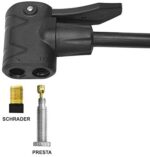 DANSI Fahrradpumpe, Standluftpumpe passend für alle gängigen Ventile – Bild 7