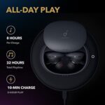 Soundcore by Anker Liberty 2 Pro, True Wireless In-Ear Kopfhörer, Bluetooth Ohrhörer, Astria Coaxial Acoustic Architecture, 32 Std Akku, personalisierter EQ, HearID, kabelloses Laden – Bild 5