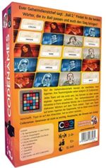Codenames, Kommunikationsspiel ab 10 Jahren - Deutsch - CGE - Wortratespiel, Familienspiel, Gruppenspiel, Spiel des Jahres 2016 – Bild 2
