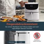 COSORI Heissluftfritteuse 5,5L XXL Friteuse Heissluft Fritteusen Air Fryer mit Digitalem LED-Touchscreen, 13 Programmen, Vorheizen & Warmhalten, 100 Rezepte auf Deutsch, ohne Öl, 1700W – Bild 11
