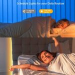 LED Strip, Bonve Pet Bluetooth RGB Streifen, Farbwechsel Lichterkette mit Fernbedienung, App Steuerung, Musikmodus, Timer Einstellung, Dimmbar,  für Haus, Schlafzimmer, TV, Küche – Bild 4