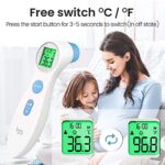 Fieberthermometer kontaktlos infrarot Stirnthermometer – Bild 3
