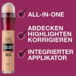 Maybelline New York Abdeckstift, Instant Anti-Age Effekt Concealer, Löscher mit Mikro-Lösch-Applikator, Nr. 01 Light, 6,8 ml – Bild 5
