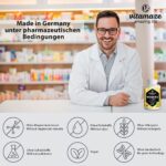 Vitamin C hochdosiert 1000 mg + Zink, vegan & optimal bioverfügbar, 180 Tabletten für 6 Monate, Natürliche Nahrungsergänzung ohne unnötige Zusatzstoffe – Bild 4