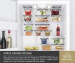 Chef's Path, Vorratsdosen Set aus 16 Frischhaltedosen mit Deckel, Ideal als Vorratsbehälter, Aufbewahrungsbox Küche, Vorratsbehälter, Vorratsdose, Aufbewahrung Küche Aufbewahrung & Organisation – Bild 5