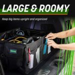 Drive Auto Products Kofferraum Organizer - Praktische Kofferraumtasche mit Fächern - Einkaufskorb, Aufbewahrungsbox für Auto Zubehör – Bild 7