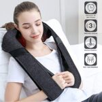 Rückenmassagegerät, Rücken Nacken mit Wärmefunktion Massagegerät, Schultern Massagegerät – Bild 2