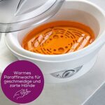 Beurer MP 70 Paraffinbad, elektrisches Wachsbad mit Paraffinwachs und Folien, versorgt die Haut mit Feuchtigkeit – Bild 2