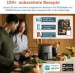 COSORI Heissluftfritteuse XXL 4,7L kompakt Heissluftfriteuse mit Digitales Touchscreen und 9 Programmen, Ohne ÖL Fritteuse, biz zu 230 Grad, Airfryer für 2-4 Personen mit Rezeptbuch auf Deutsch,1500W – Bild 8