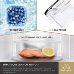 Chef's Path, Vorratsdosen Set aus 16 Frischhaltedosen mit Deckel, Ideal als Vorratsbehälter, Aufbewahrungsbox Küche, Vorratsbehälter, Vorratsdose, Aufbewahrung Küche Aufbewahrung & Organisation – Bild 3