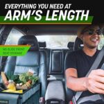 Drive Auto Products Kofferraum Organizer - Praktische Kofferraumtasche mit Fächern - Einkaufskorb, Aufbewahrungsbox für Auto Zubehör – Bild 6
