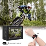 AKASO Action Cam 4K 20MP WiFi 40M Unterwasserkamera Wasserdicht Ultra HD Touchscreen Einstellbar Weitwinkel EIS Actioncam mit 2.4G Fernbedienung und 25 Zubehör Kit - EK7000 Pro – Bild 7