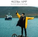 AKASO Action Cam 4K 20MP WiFi 40M Unterwasserkamera Wasserdicht Ultra HD Touchscreen Einstellbar Weitwinkel EIS Actioncam mit 2.4G Fernbedienung und 25 Zubehör Kit - EK7000 Pro – Bild 11