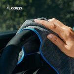 LICARGO® Lackschonende Mikrofasertücher mit 380 GSM - extrem saugstark und schonend weich - fusselfreie Poliertücher für die Pflege von Auto und Motorrad - Auto Microfasertücher – Bild 4