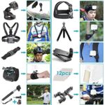Neewer 50 in 1 Action Kamera Zubehör Set, kompatibel mit GoPro Hero10/9/8/7/6/5/4/Max/Fusion, Insta360, AKASO und mehr – Bild 2